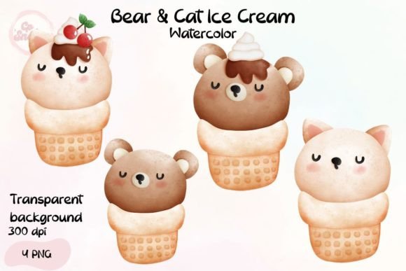 Bear Cat Ice Cream Embroidery Design Review