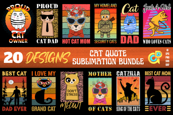Cat Quote Sublimation Bundle Review