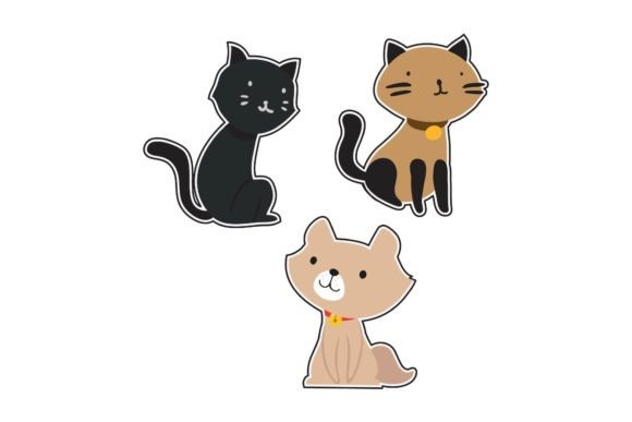 Cat Sticker Character Embroidery Review