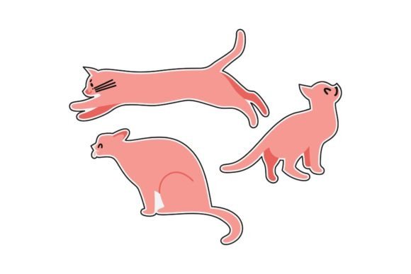 Cat Sticker Colorful Review for Embroidery Projects