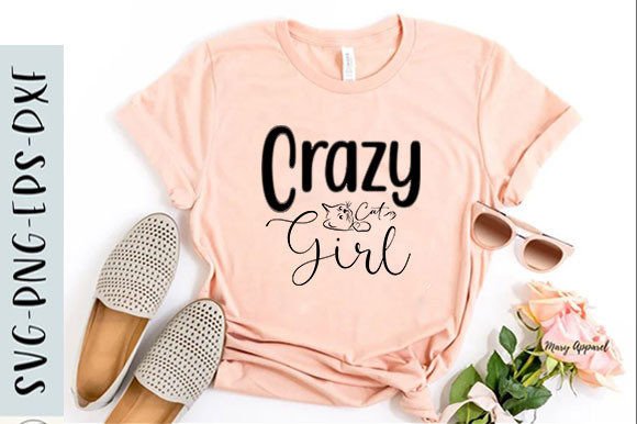 Cat T-shirt Design Review: Crazy Cat Girl