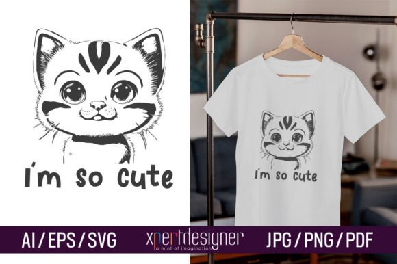 Cute Kitten Vector Illustration Review