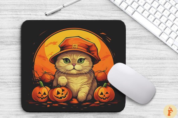Cute Scottish Fold Cat with Halloween Embroidery Design Review