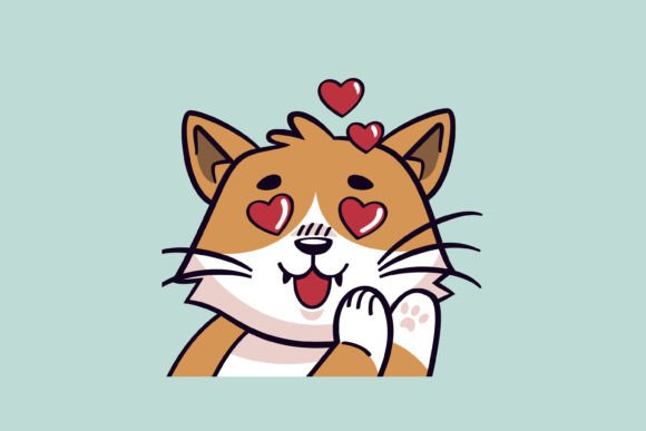 In Love Cat Icon Review